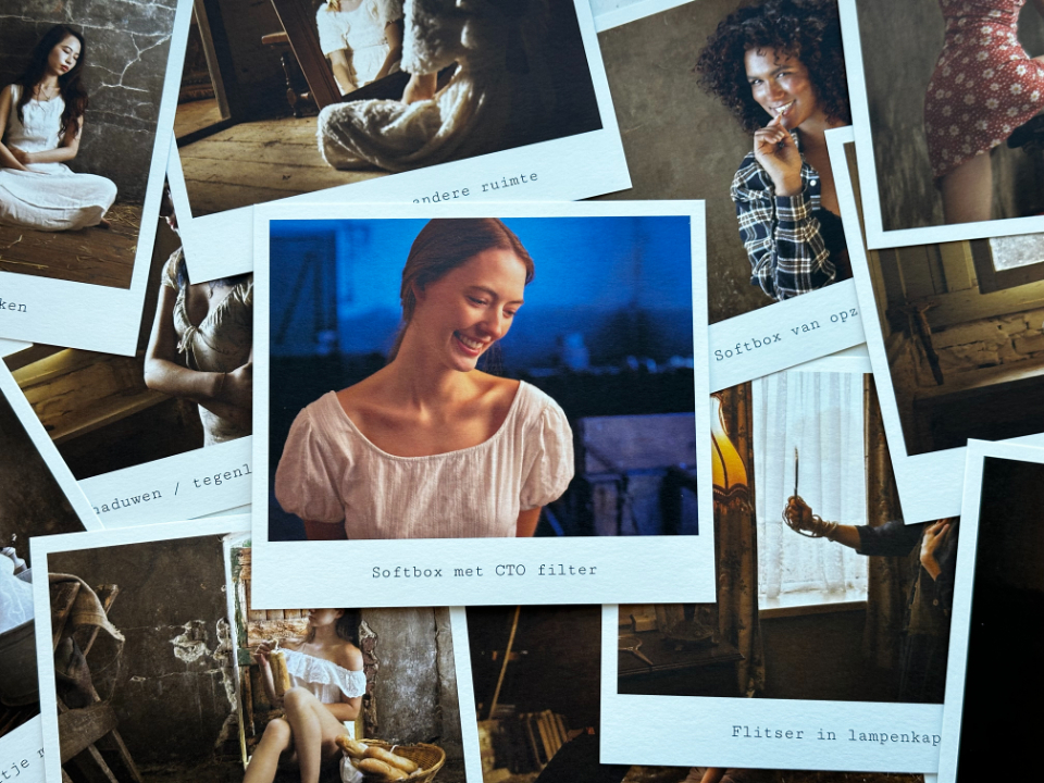 Foto's op karton