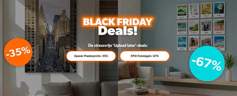 Black Friday bij Xpozer