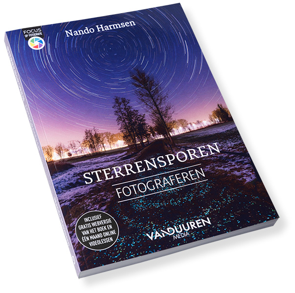 Boek sterrensporen fotograferen nando