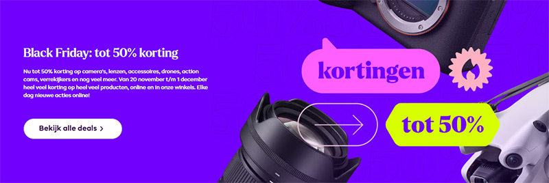 Black Friday bij Cameranu