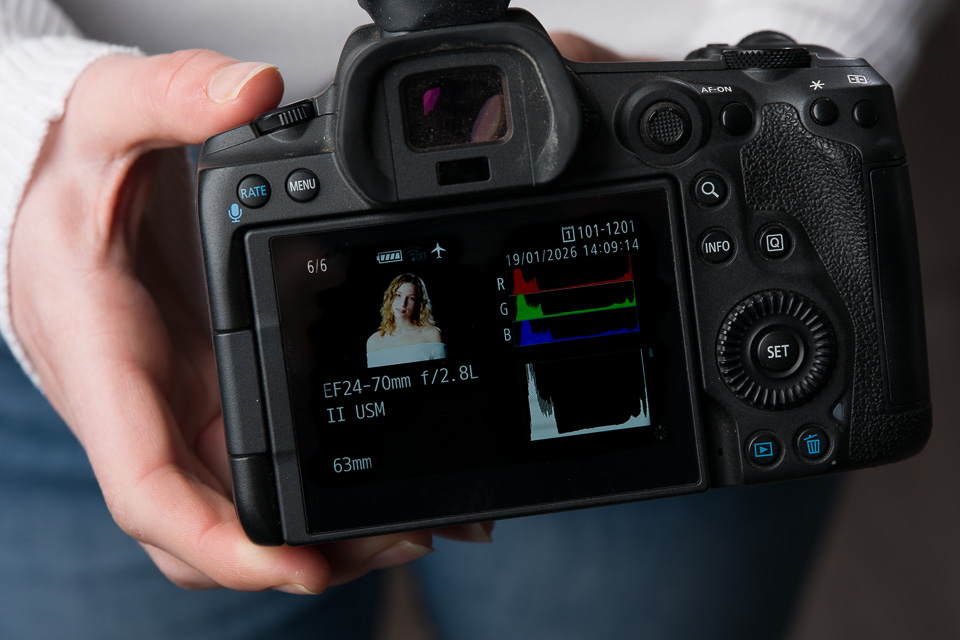 Histogram (overbelicht)