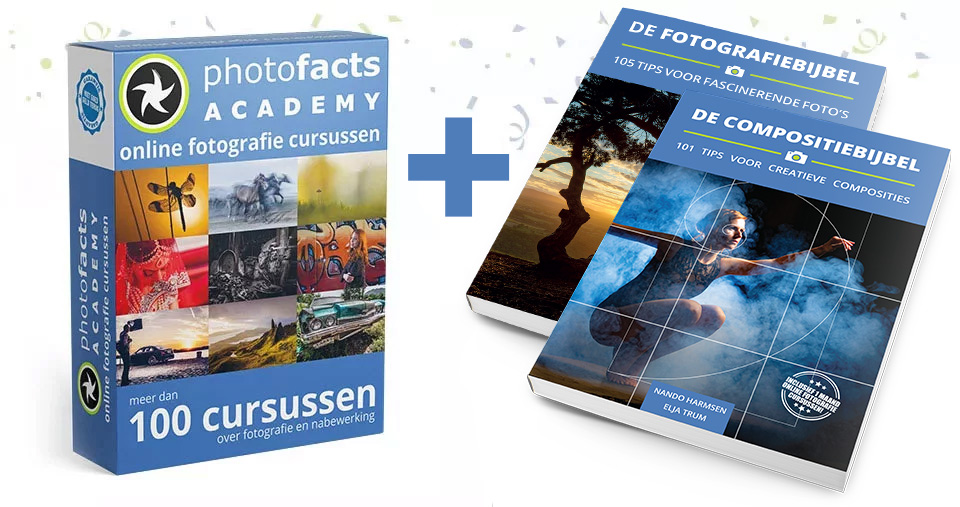 Photofacts Academy + Compositiebijbel + Fotografiebijbel