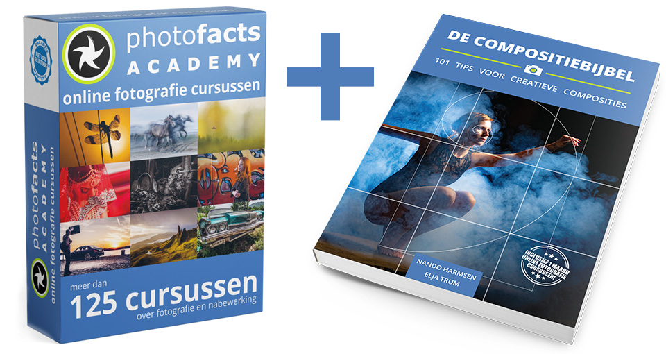 Photofacts Academy online cursussen + de Compositiebijbel (boek + eboek) Photofacts Academy online cursussen + de Compositiebijbel (boek + eboek)
