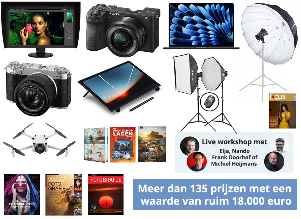 Prijzen bij de 11 jaar winactie