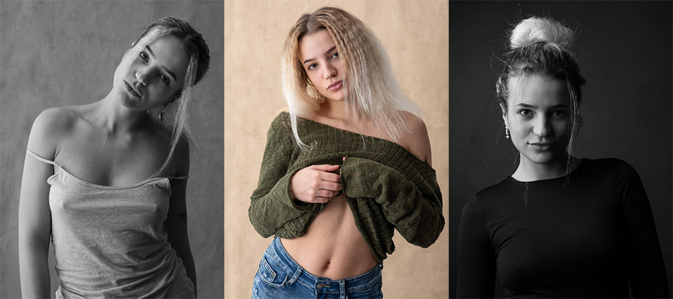 Wissel kleding en haar