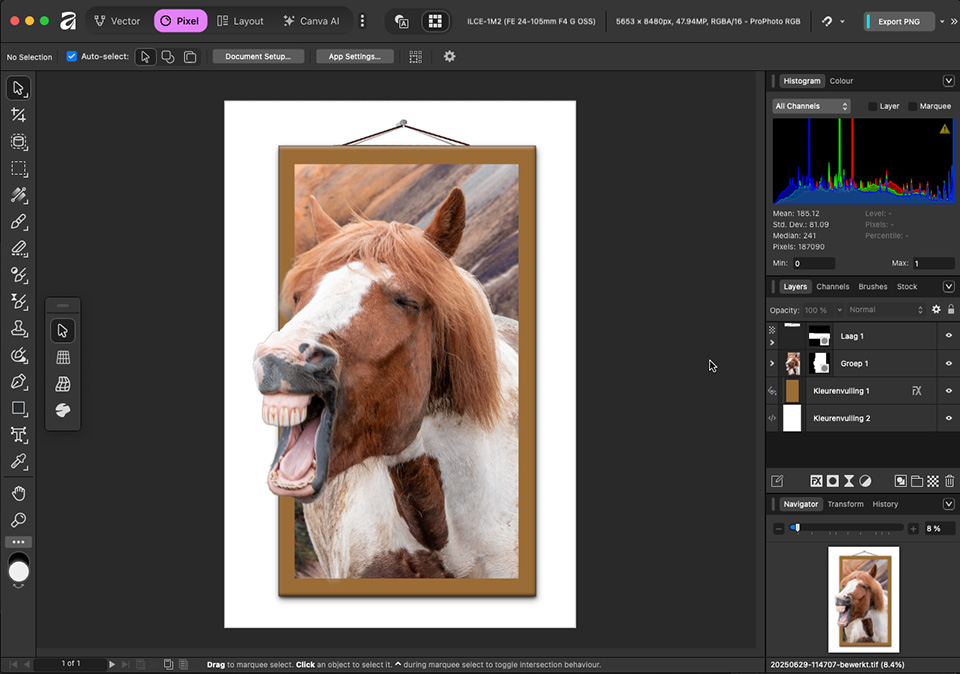 Nando affinity niet alles hetzelfde