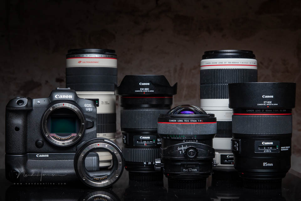 Nando heel veel objectieven