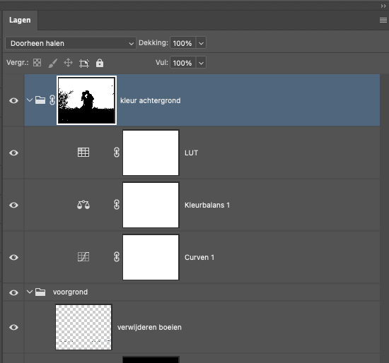 Nando masker lagengroep