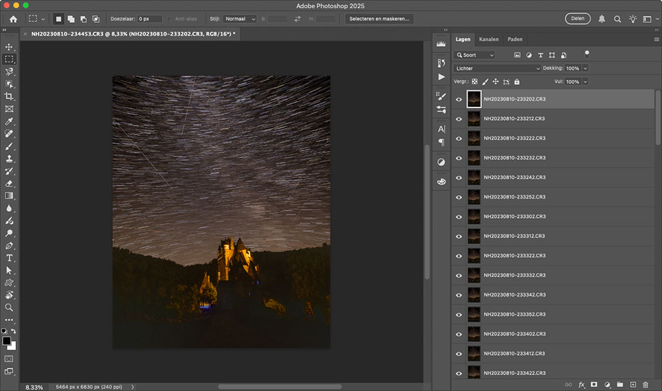 Nando photoshop sterrensporen Nando photoshop sterrensporen