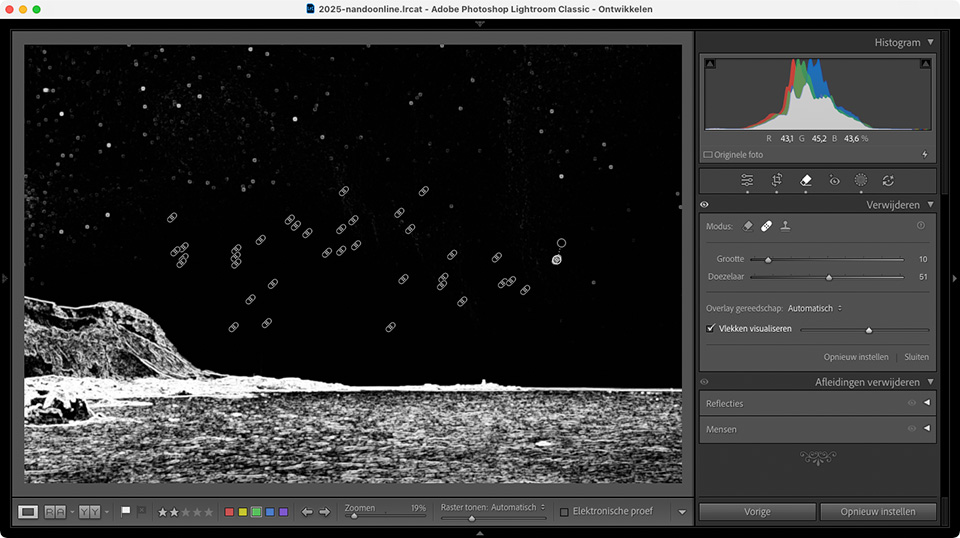 Nando photoshop veel vlekken Nando photoshop veel vlekken