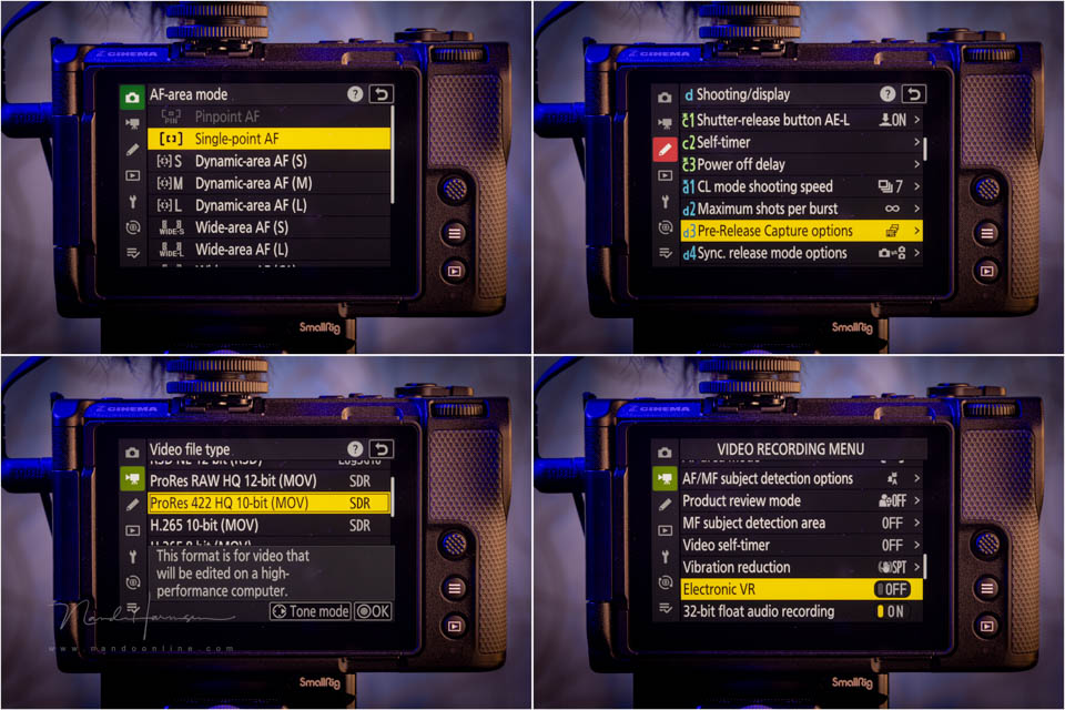 Nando review Nikon ZR 25 Nando review Nikon ZR 25