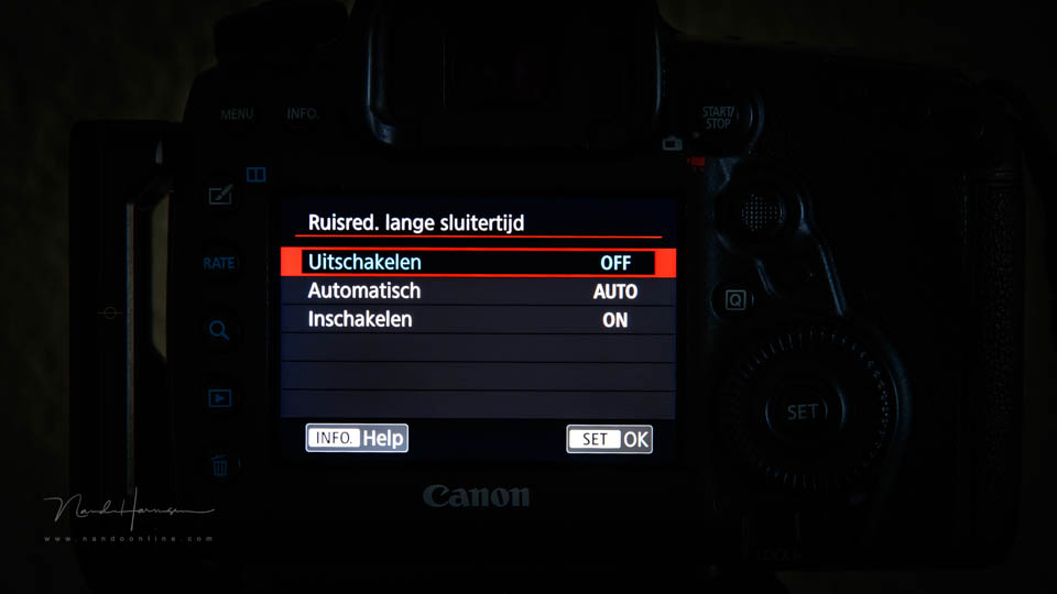 Nando ruisreductie LS Canon Nando ruisreductie LS Canon