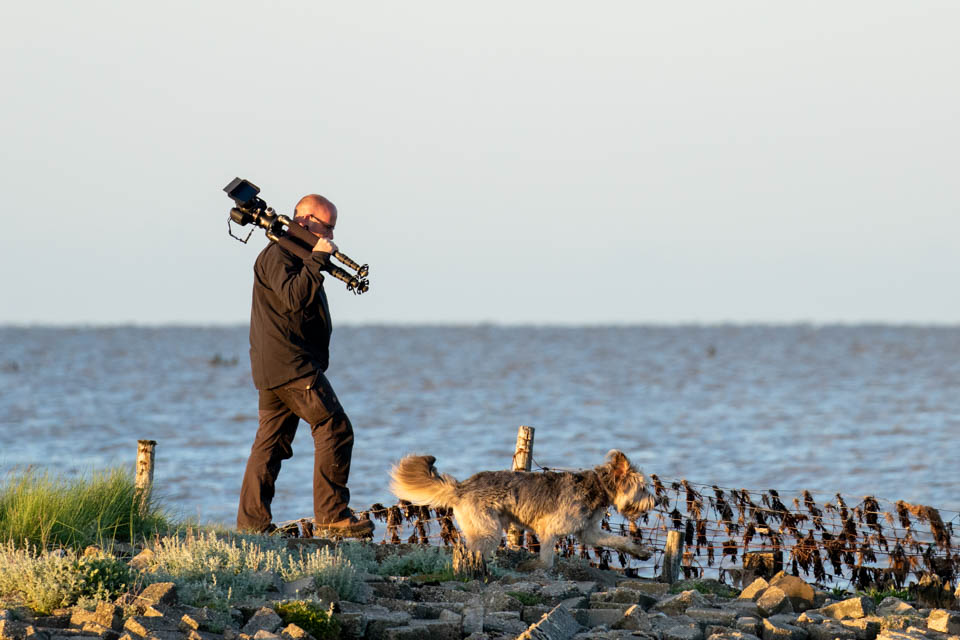 Nando samen fotograferen