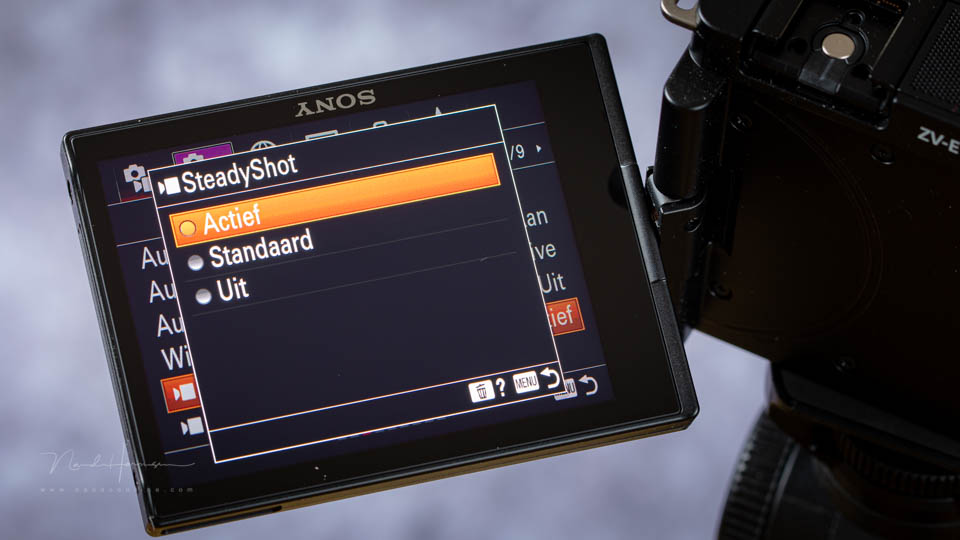 Nando sony steadyshot