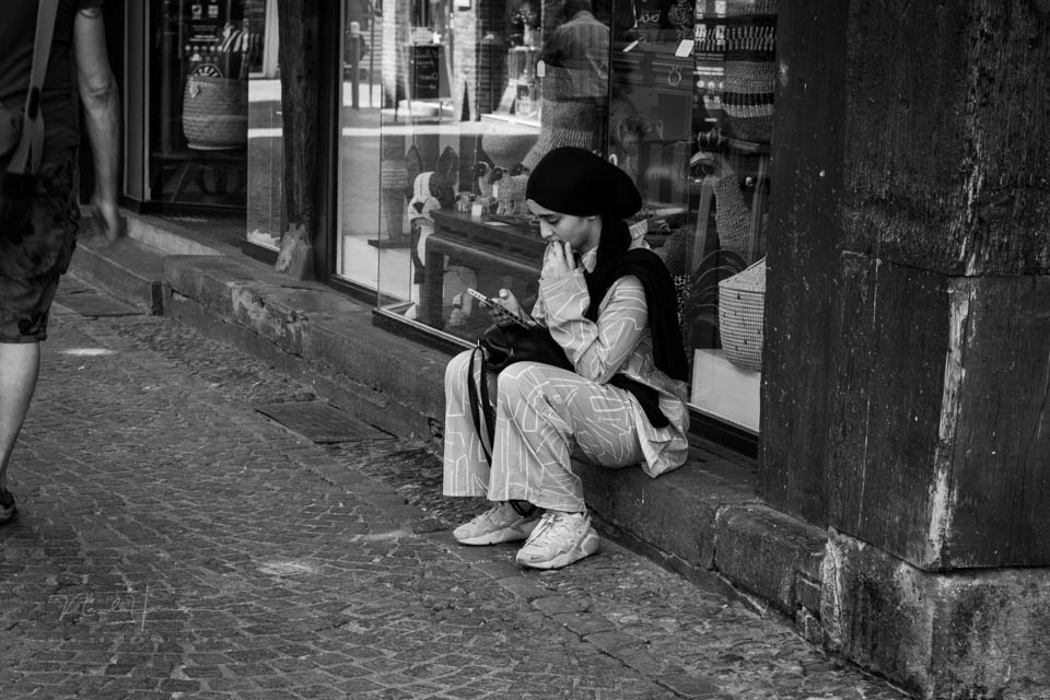 Nando straatfoto met valse noot Nando straatfoto met valse noot