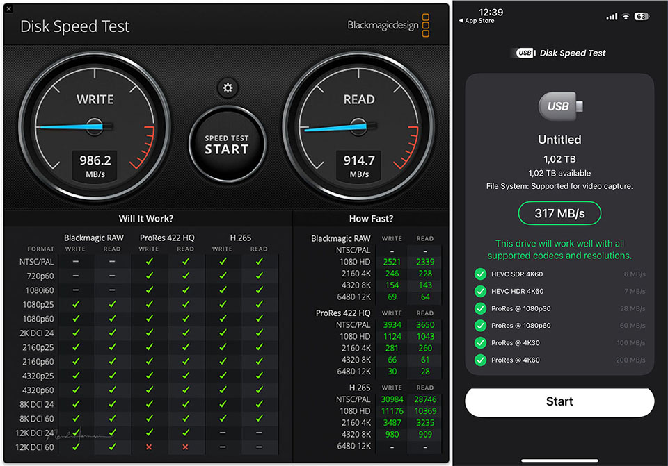 Nando digiera 1TB SSD speed