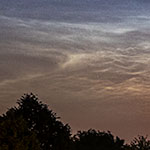 Lichtende nachtwolken fotograferen