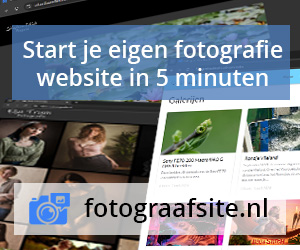 Start je eigen fotografie website in 5 minuten