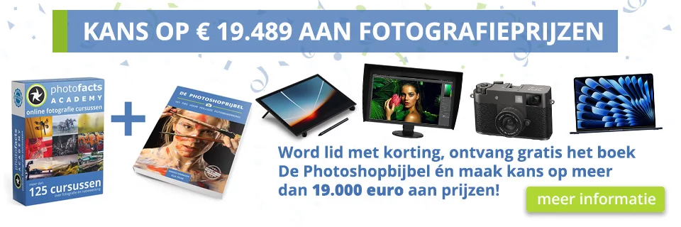 Photofacts Academy Winactie! - 17.000+ euro aan prijzen! Photofacts Academy Winactie!